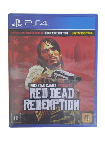 RED DEAD REDEMPTION - NOVO - PS4