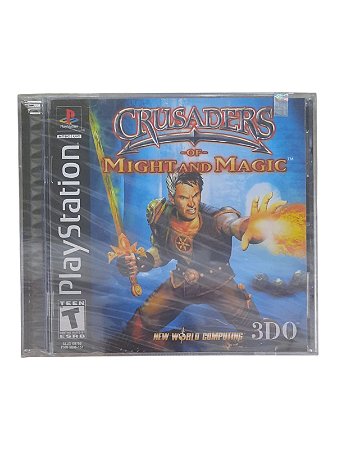 CRUSADERS OF MIGHT AND MAGIC - NOVO - PS1