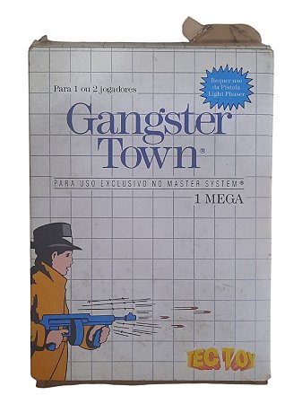 GANGSTER TOWN - USADO - MASTER SYSTEM