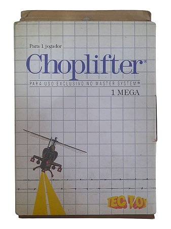 CHOPLIFTER - USADO - MASTER SYSTEM
