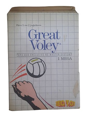 GREAT VOLEY - USADO - MASTER SYSTEM