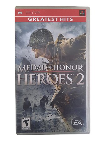 GREATEST HITS - MEDAL OF HONOR HEROES 2 - USADO - PSP