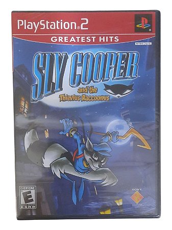 GREATEST HITS - SLY COOPER AND THE THIEVIUS RACCOONUS - NOVO - PS2