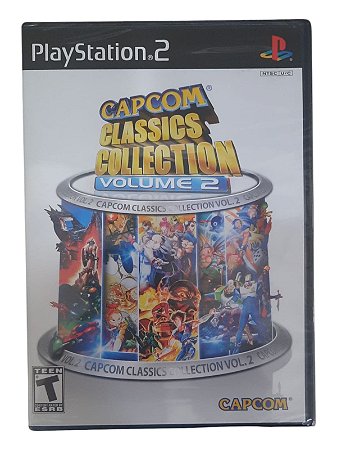 CAPCOM CLASSICS COLLECTION VOLUME 2 - NOVO - PS2