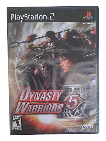 DYNASTY WARRIORS 5 - NOVO - PS2