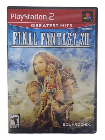 GREATEST HITS - FINAL FANTASY XII - NOVO - PS2