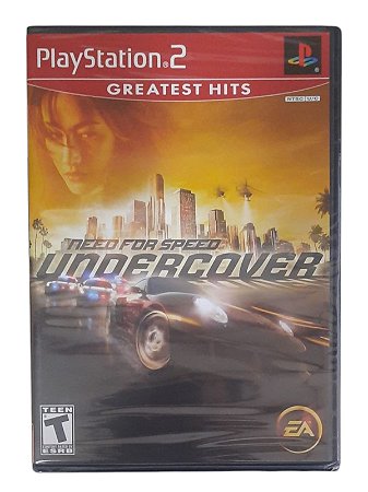 GREATEST HITS - NEED FOR SPEED UNDERCOVER - NOVO - PS2