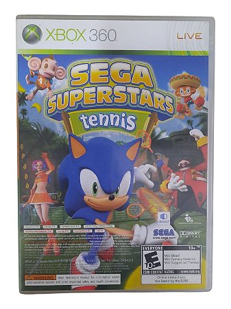 SEGA SUPERSTARS TENNIS - USADO - XBOX 360