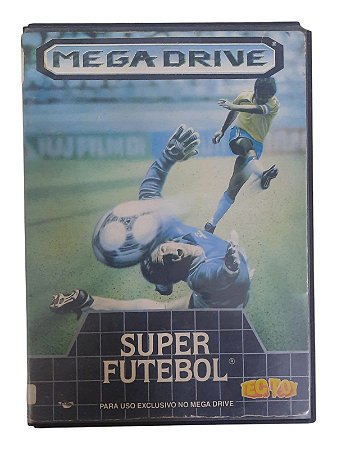 SUPER FUTEBOL - USADO - MEGA DRIVE