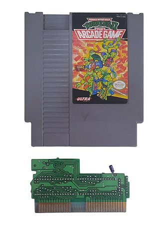 TEENAGE MUTANT NINJA TURTLES II - USADO - NINTENDO NES