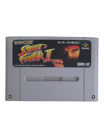 STREET FIGHTER II - USADO - SUPER FAMICOM