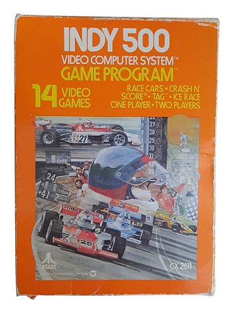 1-4 RACE CARS/ 5-8 CRASH N´SCORE/ 9-10 TAG/ 11-14 ICE RACE - USADO - ATARI