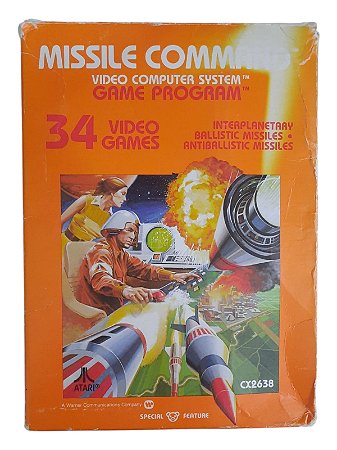 MISSILE COMMAND - USADO - ATARI