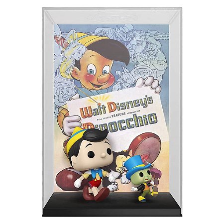 PINOCCHIO & JIMINY CRICKET - 08 - NOVO - FUNKO POP!