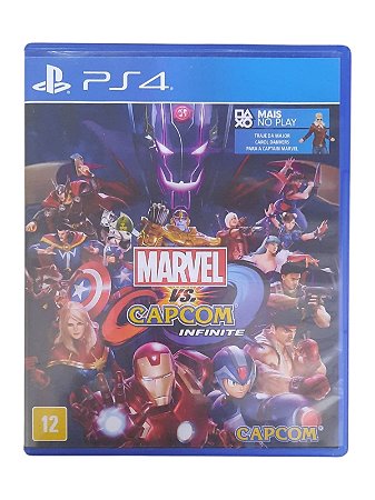 MARVEL VS CAPCOM INFINITE - S/ CARDS - USADO - PS4