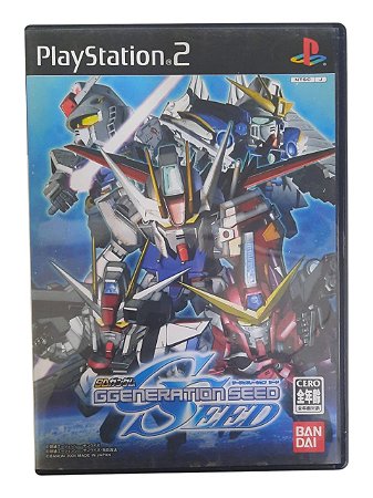 SD GUNDAM: G GENERATION SEED - JAPAN REGION - USADO - PS2