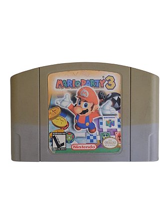 MARIO PARTY 3 - USADO - NINTENDO 64