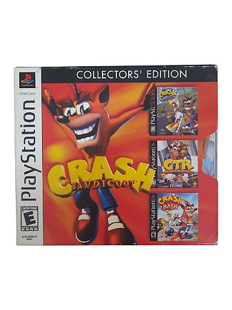 CRASH BANDICOOT COLLECTORS' EDITION - USADO - PS1