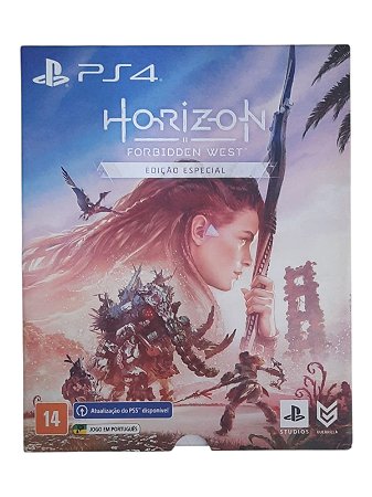 HORIZON FORBIDDEN WEST - EDIÇÃO ESPECIAL - USADO - PS4