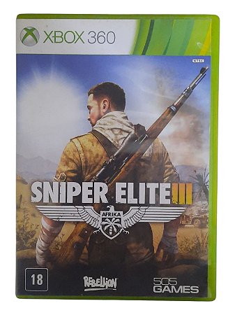 SNIPER ELITE III - USADO - XBOX 360