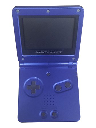 CONSOLE GAME BOY ADVANCED SP ROXO + CASE - USADO