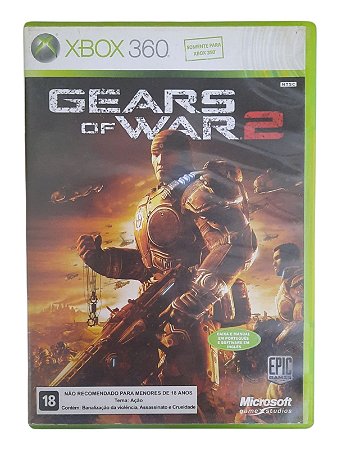 GEARS OF WAR 2 - USADO - XBOX 360