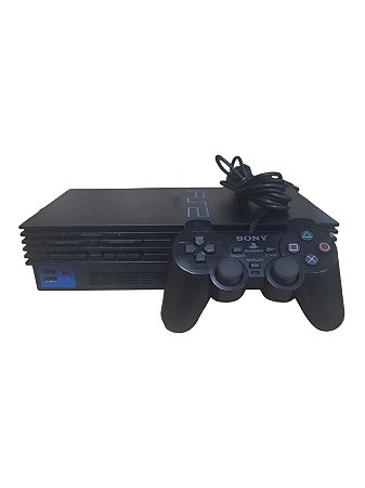 PLAYSTATION 2 FAT - DESBLOQUEADO - USADO