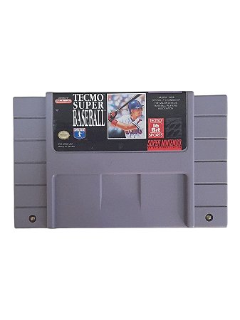 TECMO SUPER BASEBALL - USADO - SUPER NINTENDO