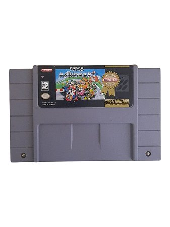 SUPER MARIO KART VERSÃO BEST SELLER - USADO - SUPER NINTENDO