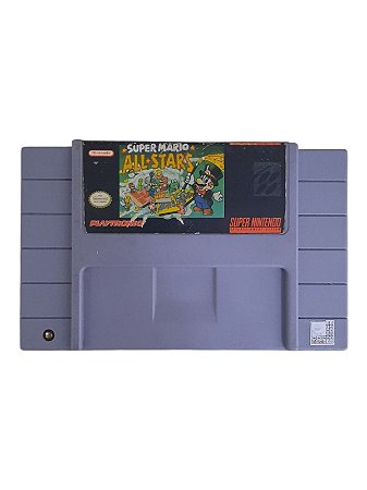 SUPER MARIO ALL STARS PLAYTRONIC - USADO - SUPER NINTENDO