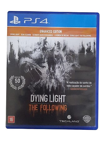 DYING LIGHT THE FOLLOWING - C/ MANUAL - USADO - PS4