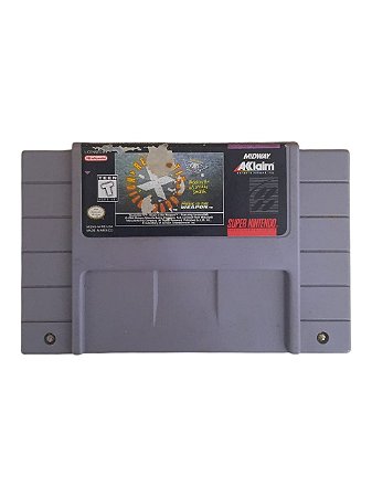 REVOLUTION X, MUSIC THE WEAPON - USADO - SUPER NINTENDO
