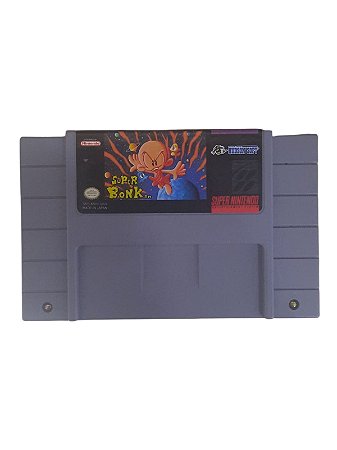 SUPER BONK - USADO - SUPER NINTENDO