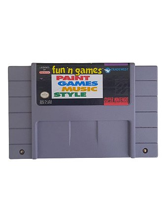 FUN´N GAMES - USADO - SUPER NINTENDO