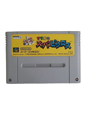 MARIO'S SUPER PICROSS - USADO - SUPER FAMICOM