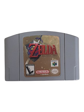 THE LEGEND OF ZELDA: OCARINA OF TIME - C/ DETALHES - USADO - NINTENDO 64