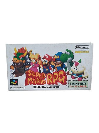 SUPER MARIO RPG - C/ CAIXA - USADO - SUPER FAMICOM