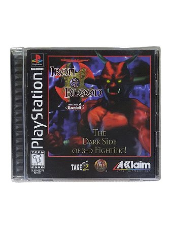 IRON & BLOOD - USADO - PS1