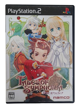 TALES OF SYMPHONIA - JAPAN REGION - USADO - PS2