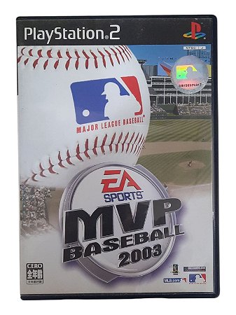 MVP BASEBALL 2003 - JAPAN REGION - USADO - PS2