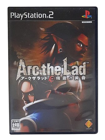 ARC THE LAD - JAPAN REGION - USADO - PS2