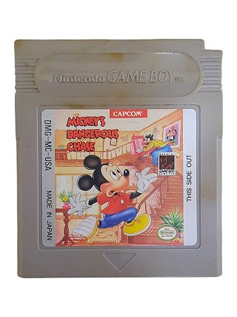 MICKEY´S DANGEROUS CHASE - USADO - GAME BOY
