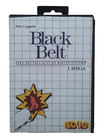 BLACK BETL - CX RELABEL -  USADO - MASTER SYSTEM