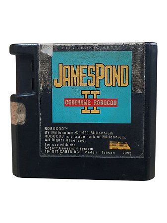 JAMES POND II CODENAME: ROBOCOD - USADO - MEGA DRIVE/ SEGA GENESIS