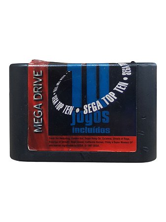 10 SUPER JOGOS - C/ DETALHES -  USADO - MEGA DRIVE