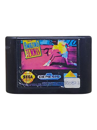 DAVID CRANE'S AMAZING TENNIS - ART RELABEL - USADO - SEGA GENESIS