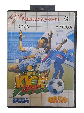 SUPER KICK OFF - USADO - MASTER SYSTEM