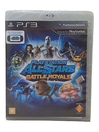 PLAYSTATION ALL-STARS BATTLE ROYALE - NOVO - PS3