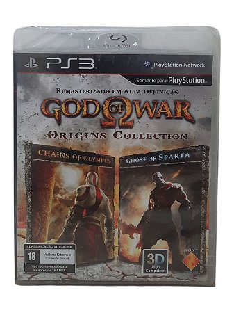 GOD OF WAR ORIGINS COLLECTION - NOVO - PS3