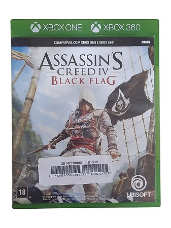 ASSASSIN´S CREED IV BLACK FLAG - USADO - XBOX ONE/ XBOX 360